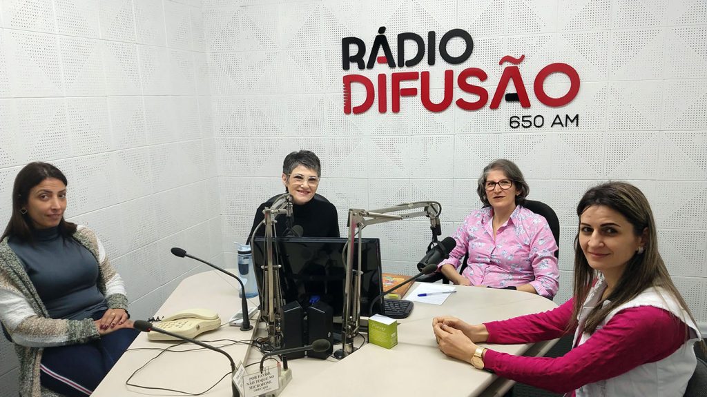 A partir da esquerda, Daniele Leite, Dóris Fialcoff, Maria Emília Bottini e Carla Talgatti | Foto: Luis Henrique Moretto