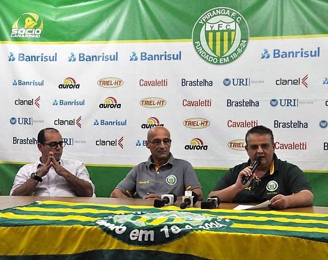 Direção do Ypiranga confirma elenco para pré-temporada 2019   |   Crédito:  YFC/Imprensa