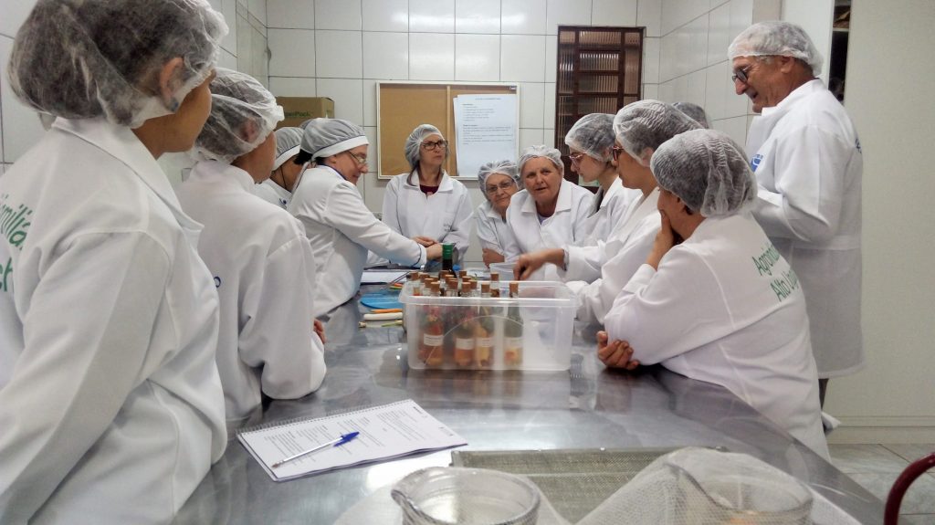 Turam do Curso de Plantas Medicinais, Aromáticas e Condimentares realizado de 2 a 4 de outubro de 2018