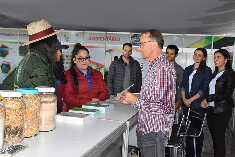 Serviço está sendo apresentado na Expodireto Cotrijal | Foto: Alessandra Pasinato