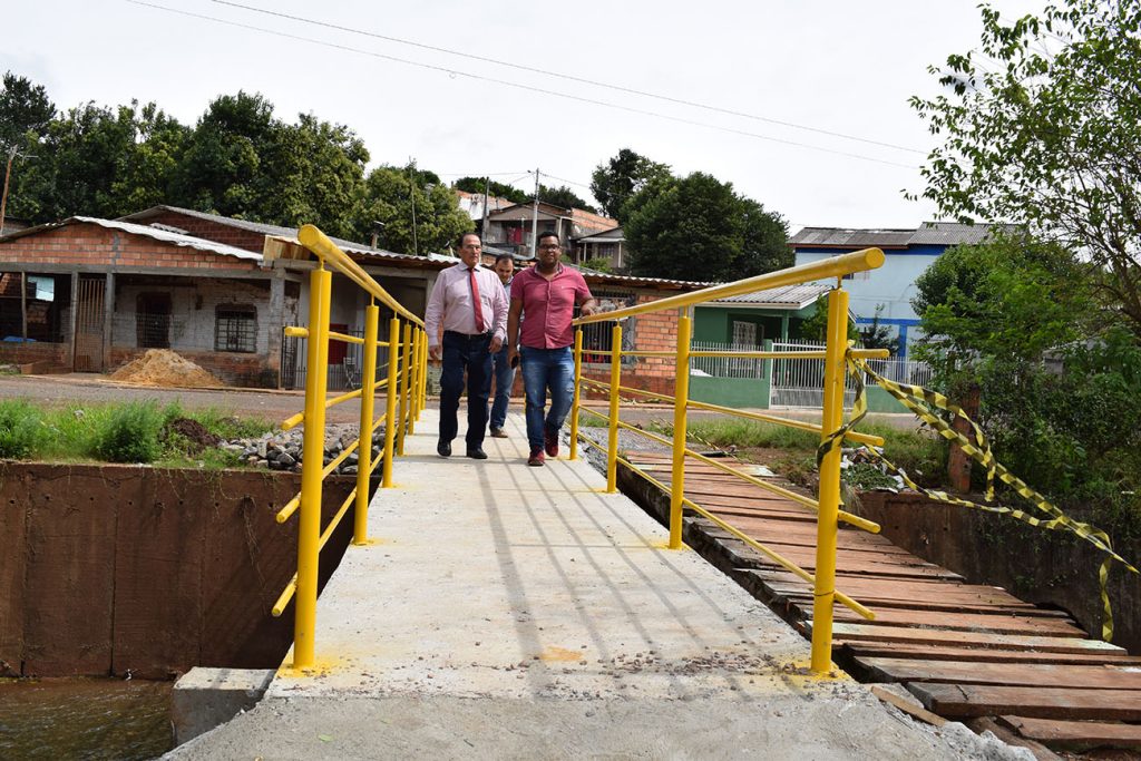 Passarela beneficiará os bairros Progresso, Pettit Vilage e Cristo Rei  |  Foto: Prefeitura de Erechim/Imprensa