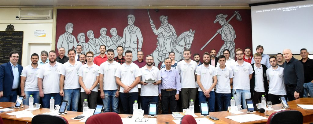 Equipe Drop Team, do IFRS - Campus Erechim, ficou em 3º lugar em competição internacional
