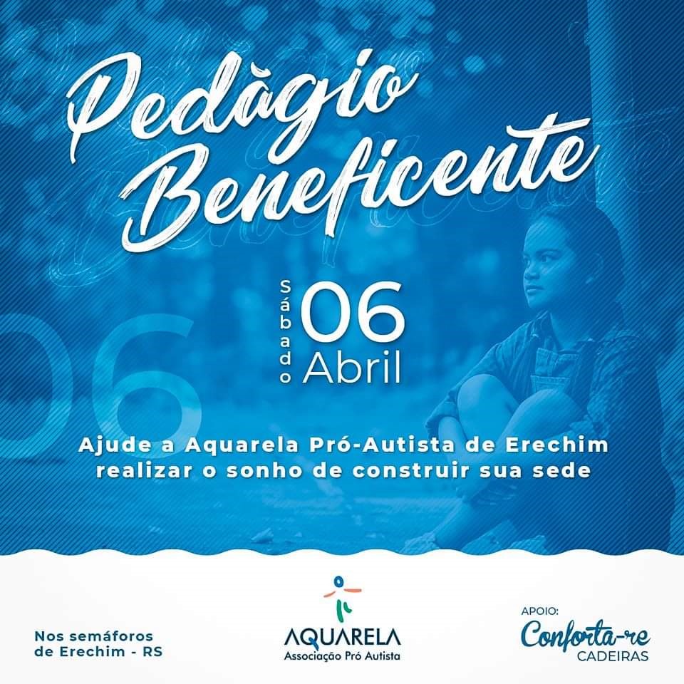 pedágio solidário Aquarela Pró-Autista_060419
