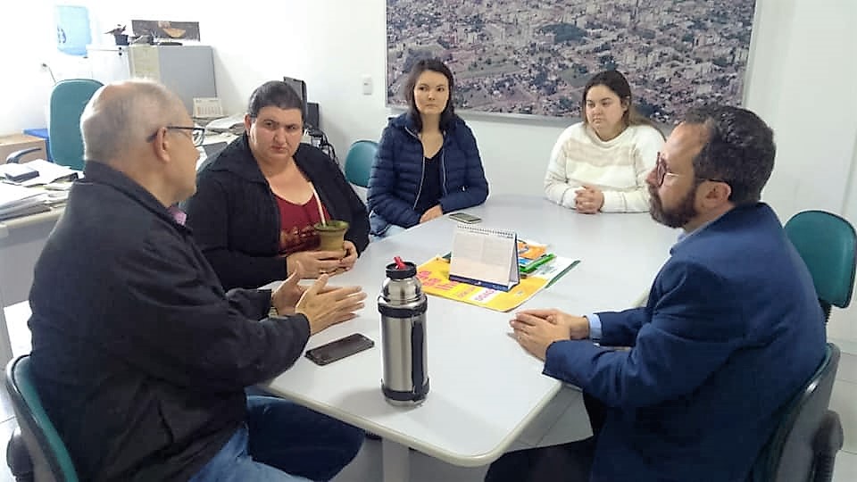 Vereadora Sandra Picoli visita Casa | Foto: Câmara de Vereadores de Erechim/Imprensa