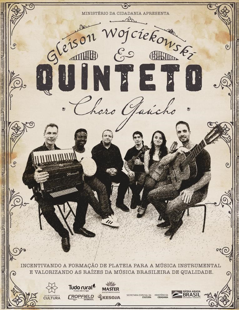 Capa CD Choro Gaúcho_Gleison Wojciekowski e quinteto