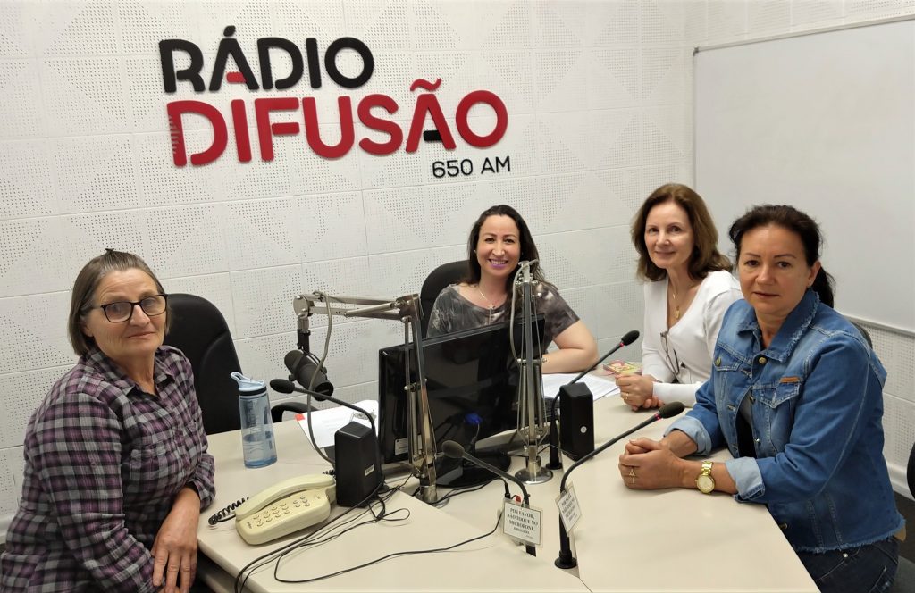 Maria Brugnera, Raquel Helena de Quadros Brandão, Rosa Wottrich e Noeli Albert