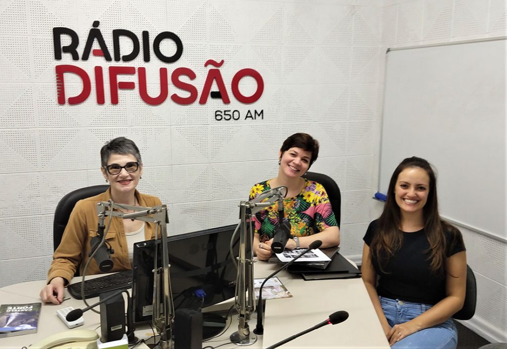 Dóris Fialcoff, Priscila Thomassen e Gabriela Badalotti | Foto: Luis Henrique Moretto