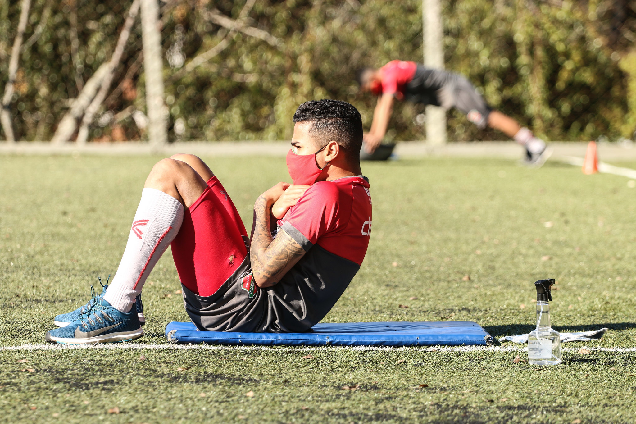 Treino no campo 2