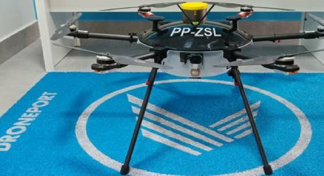 SpeedBird - Drone autorizado pela ANAC para realizar testes de transporte de encomendas